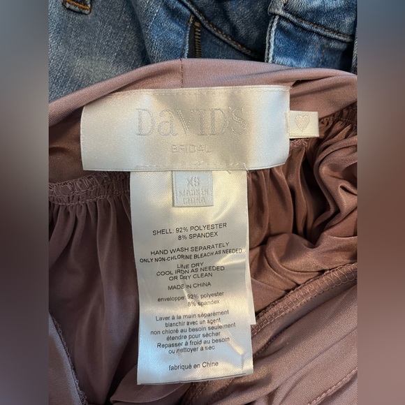 David's Bridal versa bridesmaid dress size XS worn once for a wedding! - Picture 5 of 5